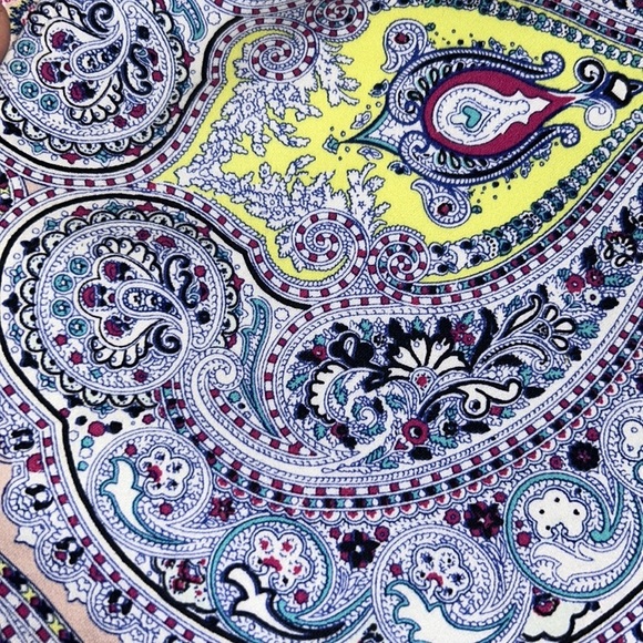 EXPRESS | Paisley Shorts Baby Pink/Multi 10 Barbiecore Feminine Girly 10 - Picture 6 of 14